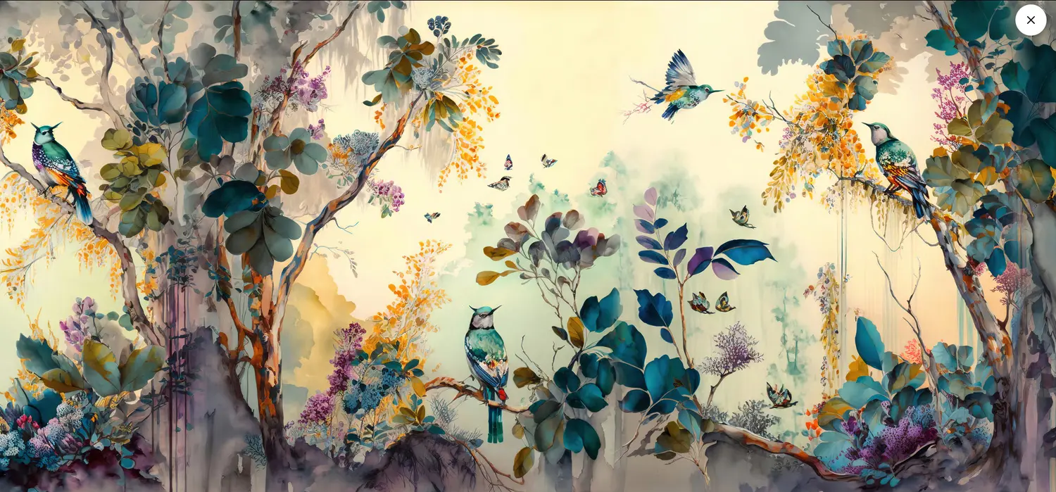 Ptasi Ogród Akwarelowy